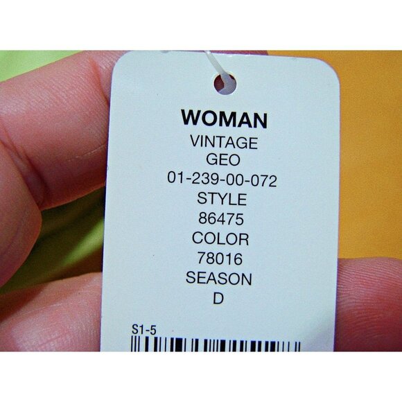 i.e. Woman Soft Leather Zip Vintage Geo Jacket Boho Light Lime Green Sz 2X NWT - Picture 8 of 12